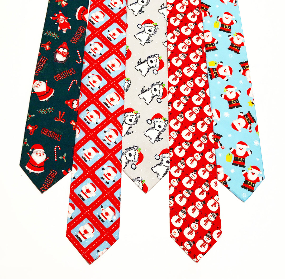 festive christmas ties