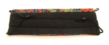 Ciara Orange Pleated Face Covering / Mask Made with Liberty Fabric