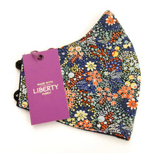 Elderberry Cotton Face Covering / Mask Made with Liberty Fabric