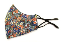 Elderberry Cotton Face Covering / Mask Made with Liberty Fabric