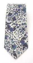 Lodden Navy Organic Cotton Tie Made with Liberty Fabric