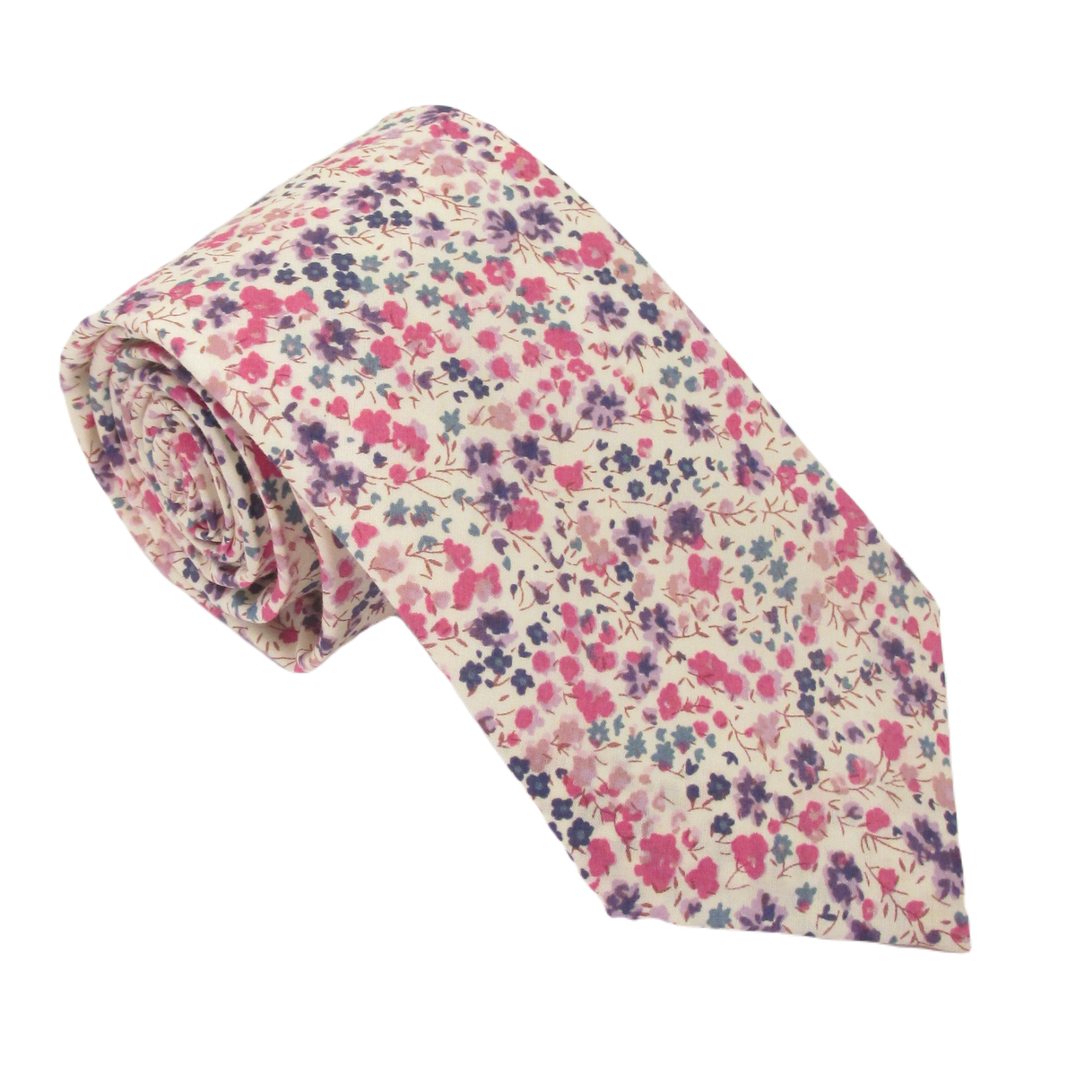 Phoebe Cotton Tie Made with Liberty Fabric Liberty Tie Wedding Tie