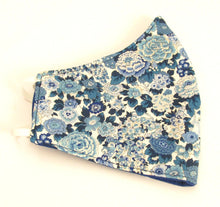 Elysian Day Blue Face Covering / Mask Made with Liberty Fabric