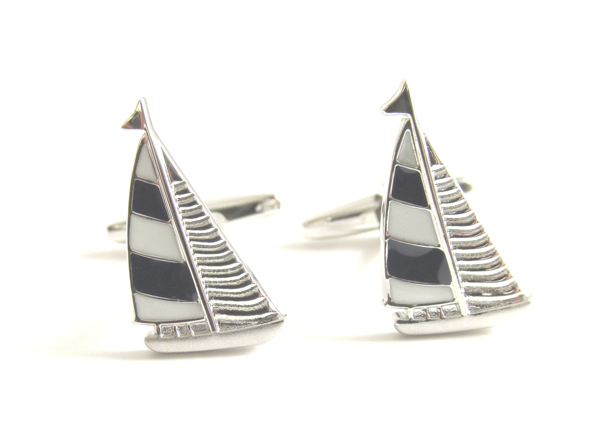 Sterling silver sailboat on sale earrings