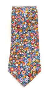 Dazzle Cotton Tie Made with Liberty Fabric 