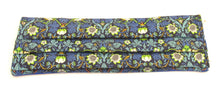 Face Mask Pleated Strawberry Thief Green Made with Liberty Fabric