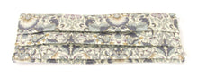 Lodden Green Pleated Face Covering / Mask Made with Liberty Fabric