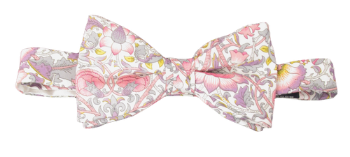 Lodden Pink Bow Tie Made with Liberty Fabric
