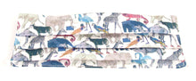 Face Mask Pleated Queue For The Zoo Made with Liberty Fabric