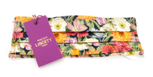 Melody Blooms Pleated Face Covering / Mask  Made with Liberty Fabric