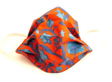 Face Mask Pleated Columbia Road Made with Liberty Fabric
