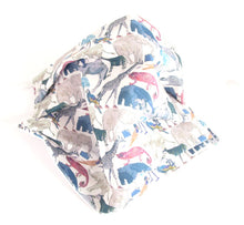 Face Mask Pleated Liberty Print Queue For The Zoo