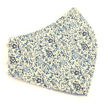 Katie & Millie Blue Face Covering / Mask Made with Liberty Fabric