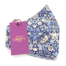 Strawberry Thief Face Covering / Mask Made with Liberty Fabric