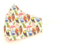 Birds Of Paradise face covering / Mask Made with Liberty Fabric