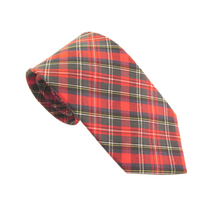 Ancient Stewart Tartan Cotton Tie by Van Buck