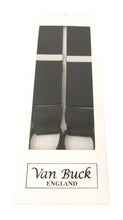 Black Leather End Only Trouser Braces