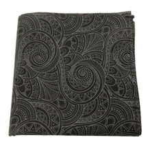 Black Swirl Bandana / Kerchief by Van Buck