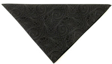 Black Swirl Bandana / Kerchief by Van Buck