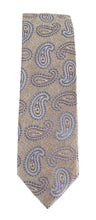 Blue Rust Paisley in Linen Finish Red Label Silk Tie