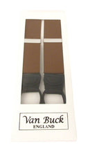 Brown Leather End Only Trouser Braces