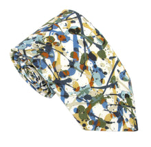 Club Paint Cotton Tie Made with Liberty Fabric