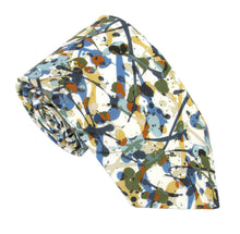 Club Paint Cotton Tie & Pocket Square Made with Liberty Fabric