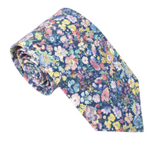 Classic Garden Cotton Tie Made with Liberty Fabric