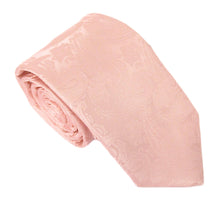 Deep Rose Paisley Tie & Pocket Square by Van Buck