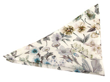 Fairytale Lilac & Sage Cotton Tie & Pocket Square Made with Liberty Fabric