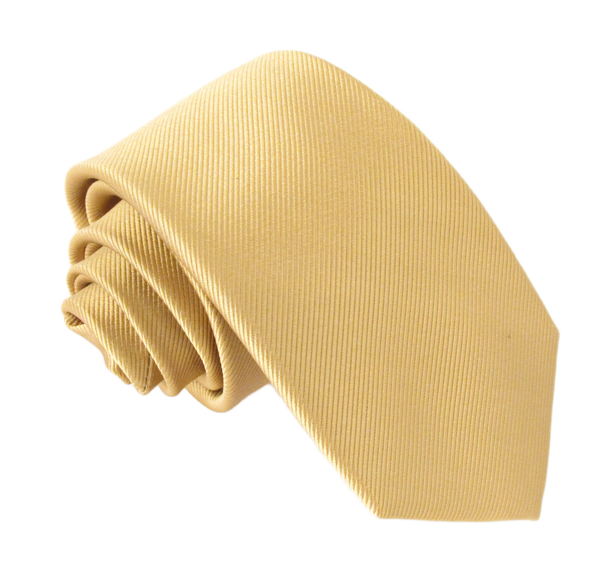 Gold Plain Red Label Silk Tie by Van Buck – Van Buck England
