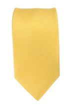 Gold 29 Satin Wedding Tie by Van Buck