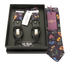 Annie Tie & Trouser Braces Gift Set Made with Liberty Fabric