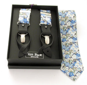 Libby Trouser Braces Gift Set Made with Liberty Fabric