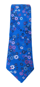 Limited Edition Blue Ladybird Silk Tie by Van Buck