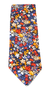 Floral Affair Cotton Tie Made with Liberty Fabric
