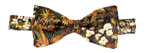 Faria Flowers Silk Bow Made with Liberty Fabric