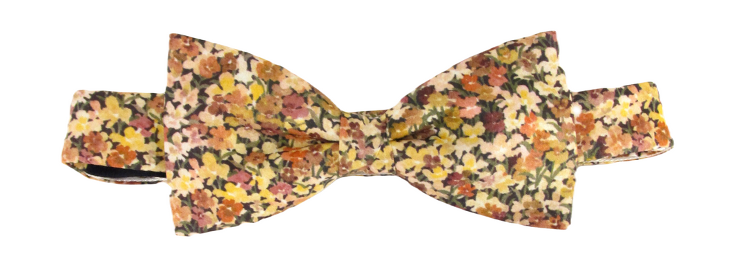 Arrietty Violet Bow Tie Made with Liberty Fabric