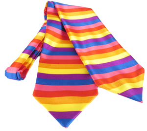 Bright Striped Cravat by Van Buck