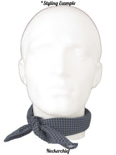 Red Navy Dot Bandana / Kerchief by Van Buck