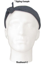 Red Navy Dot Bandana / Kerchief by Van Buck