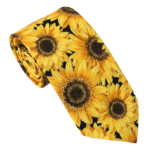 Sunflower Cotton Tie by Van Buck