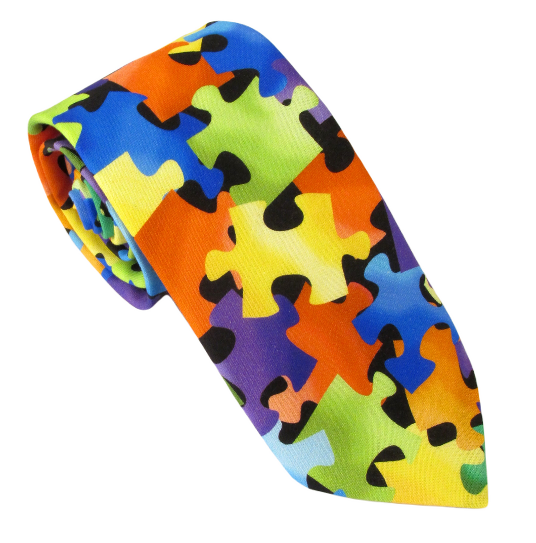 Puzzle Tie by Van Buck