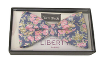 Tatum Bow Tie & Trouser Braces Made with Liberty Fabric