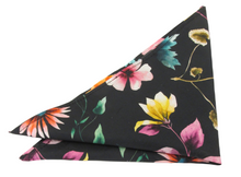 Herbarium Cotton Tie & Pocket Square Made with Liberty Fabric