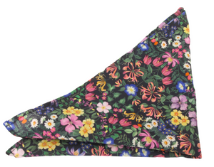 Mary Patricia Multi Cotton Tie & Pocket Square Made with Liberty Fabric