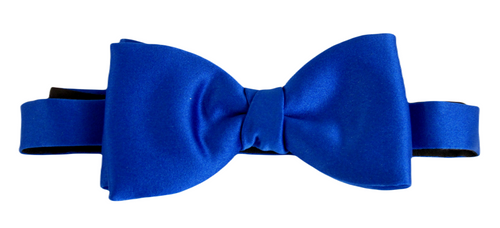 Royal Blue Bow Tie by Van Buck