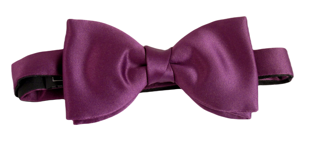 Purple Bow Tie By Van Buck