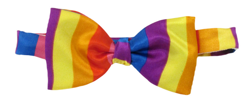 Rainbow Bow Tie by Van Buck