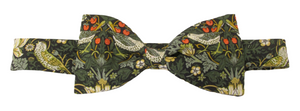 Strawberry Thief Forest Bow Tie Made with Liberty Fabric